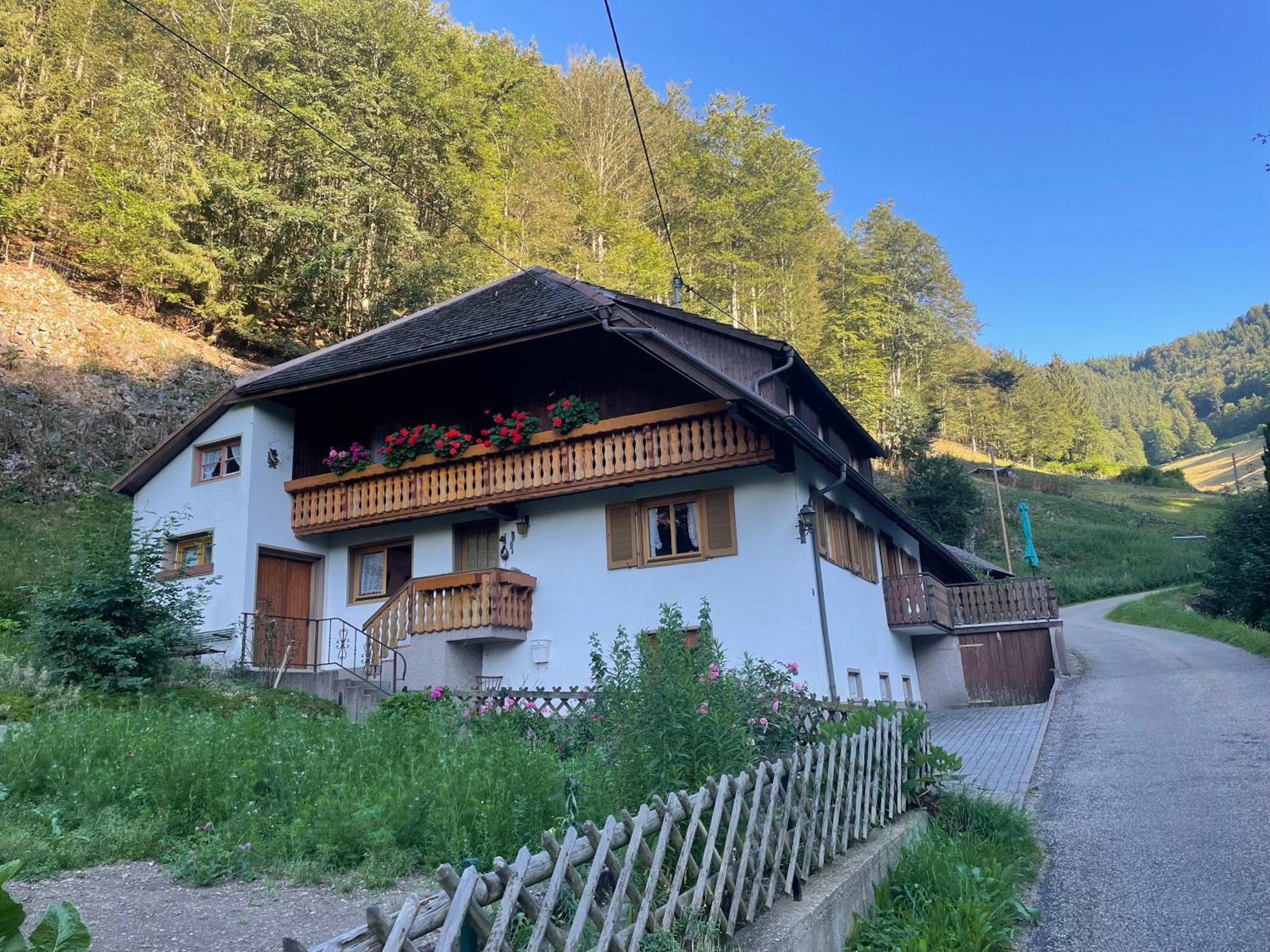 Bauernhaus Im Münstertal Buitenkant foto